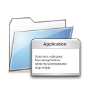 Folder apps copy icon